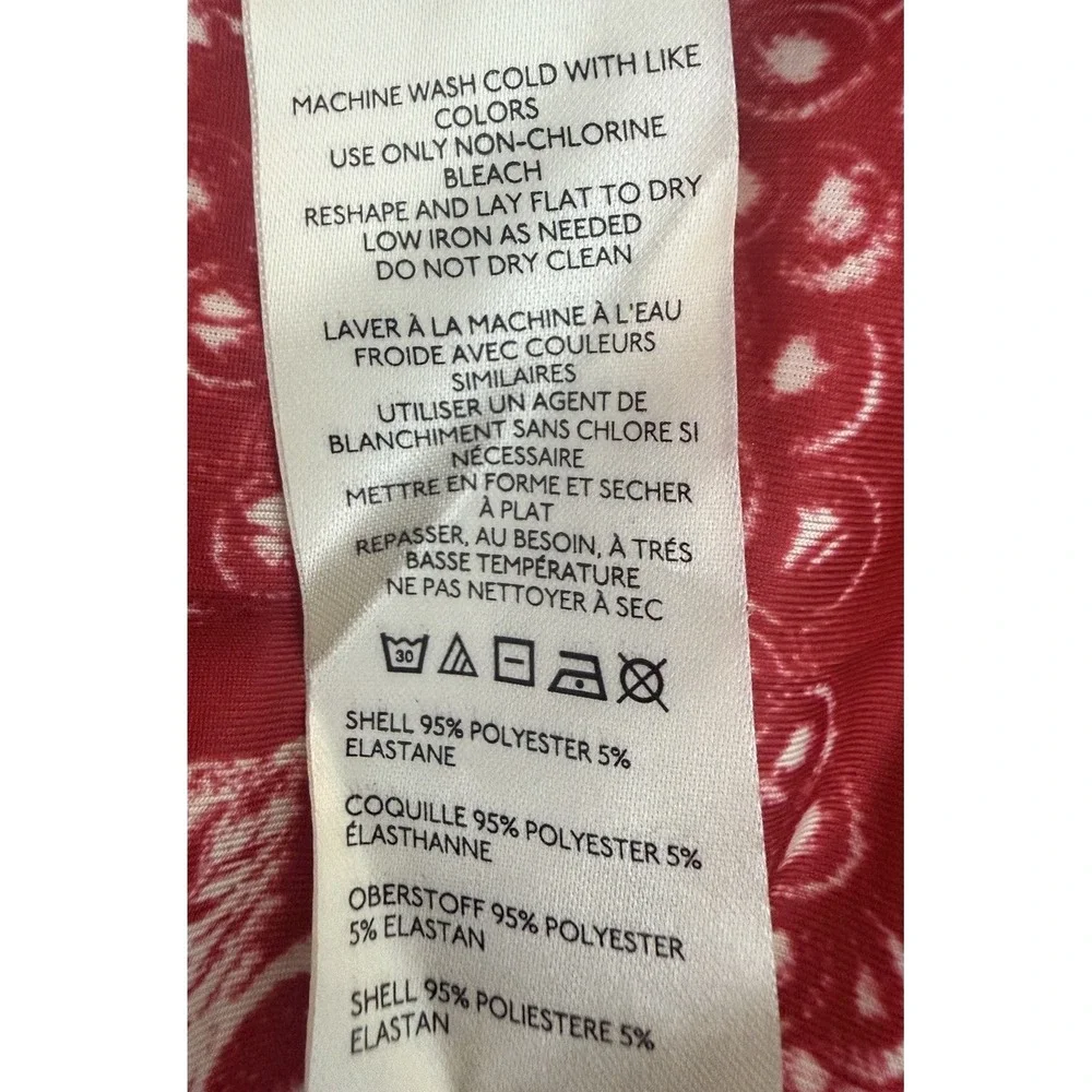 Free People Women's Tommie Knit‎ Shirt Sleeveless Red Top Size XL New